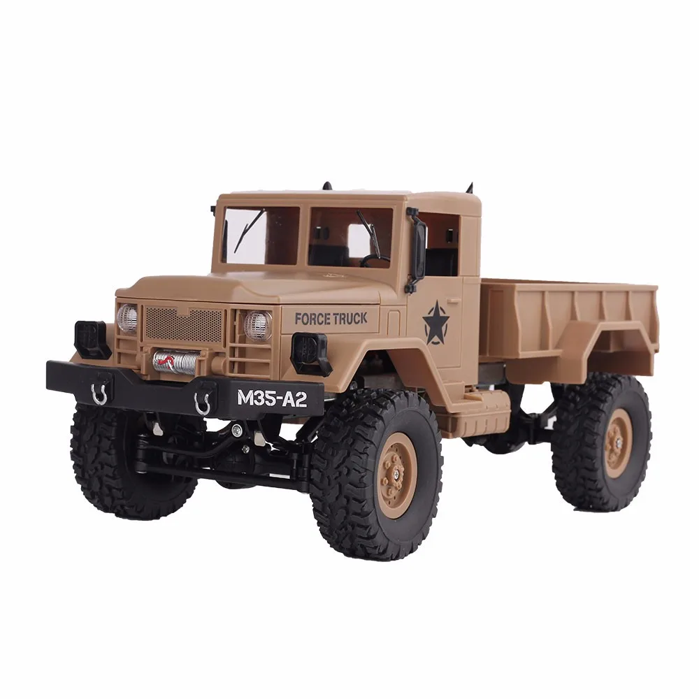 Военный грузовик масштаб 1/16 военный автомобиль RC игрушка 6WD внедорожник 4 колеса