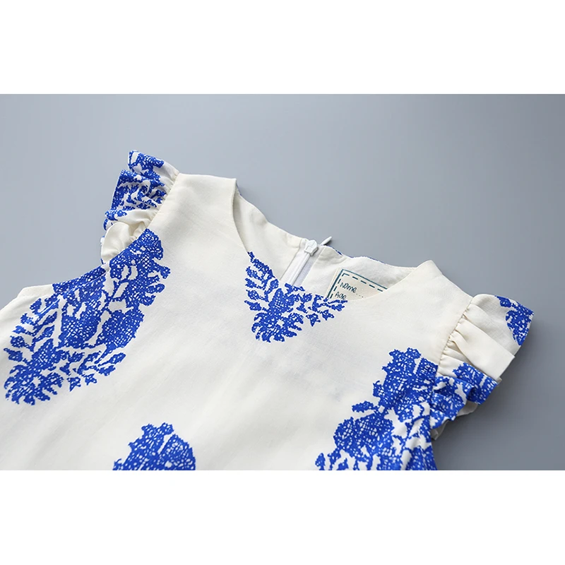 Bear Leader Girls Dresses 2019 Brand Princess Dress Kids Clothes Geometric Pattern Design for 3-8Y | Детская одежда и обувь