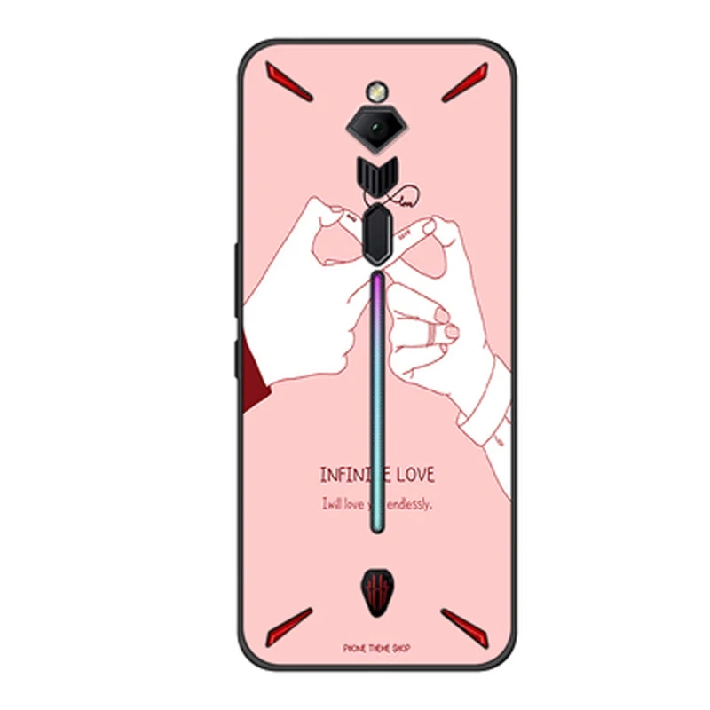 Красивый чехол для Nubia Red magic 3 Мягкая силиконовая задняя крышка Redmagic3 Redmagic NX629J