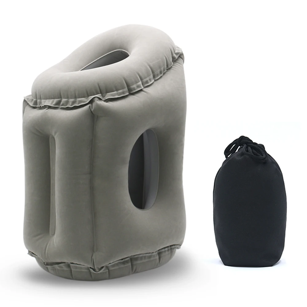 Портативная надувная подушка новинка 2018 уличная дорожная на самолете мягкая для