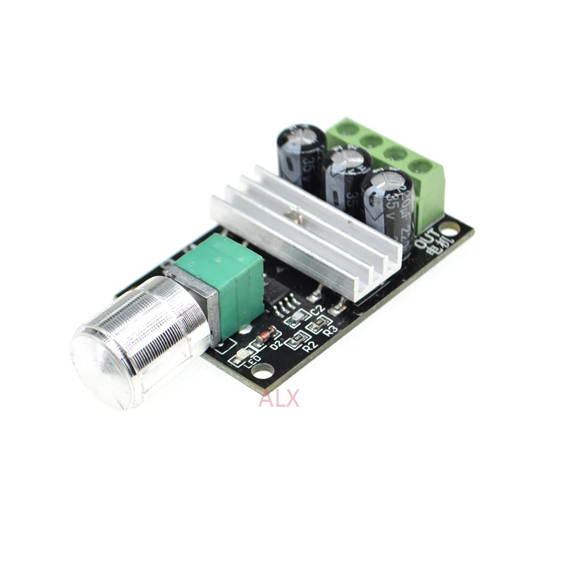 Регулятор скорости двигателя PWM DC 6V 12V 24V 28V 3A переключатель регулятора