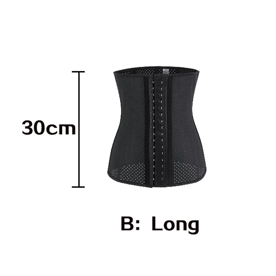 Long Black Стоящий послеродовой пояс для живота, корсеты для тела, пояс для связывания осанки, Корректор осанки, поддержка талии для фитнеса, тонкие тренировочные поясничные принадлежности - Цвет: Long Black