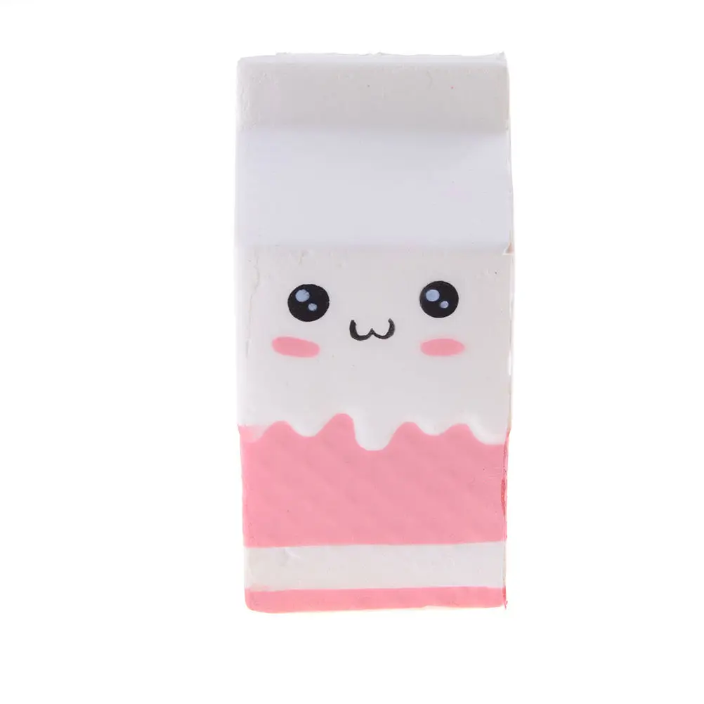 

1pcs Cartoon Jumbo Squishy Milk Box Slow Rising Sweet Cream Scented Bread milk bottle Kids Fun Toy Gift 13cm*6cm*6cm