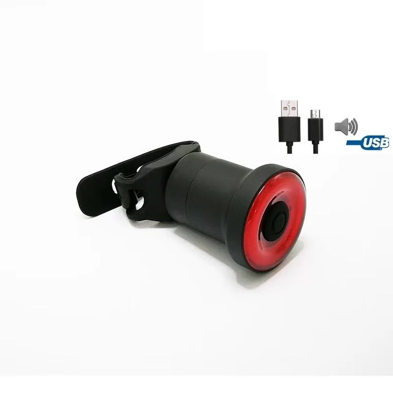 USB велосипедный головной светильник 2x XM-L T6 светодиодный велосипедный светильник перезаряжаемый аккумулятор 18650 с задним Xlite100 задний светильник - Цвет: bicycle lights
