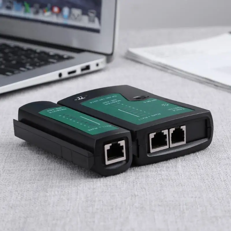 Тестер кабеля Ethernet RJ45 RJ11 тестер кабеля LAN Инструменты для ремонта телефонной сети CAT5 CAT6 LAN инструмент для тестирования соединительного кабеля