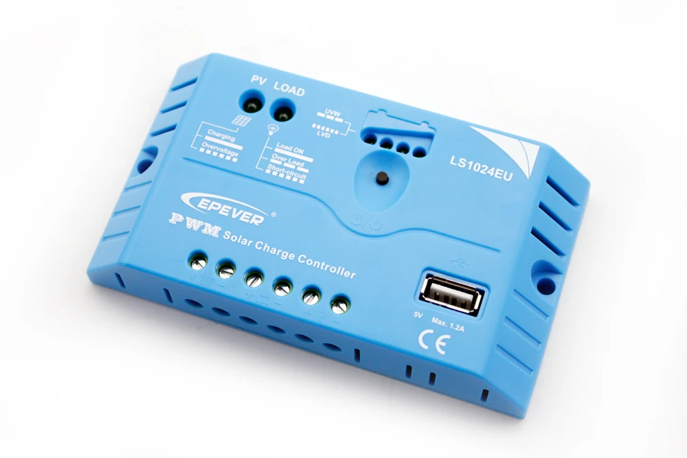 Регулятор солнечной панели 10 А для малой системы PWM LS1024EU | Обустройство дома