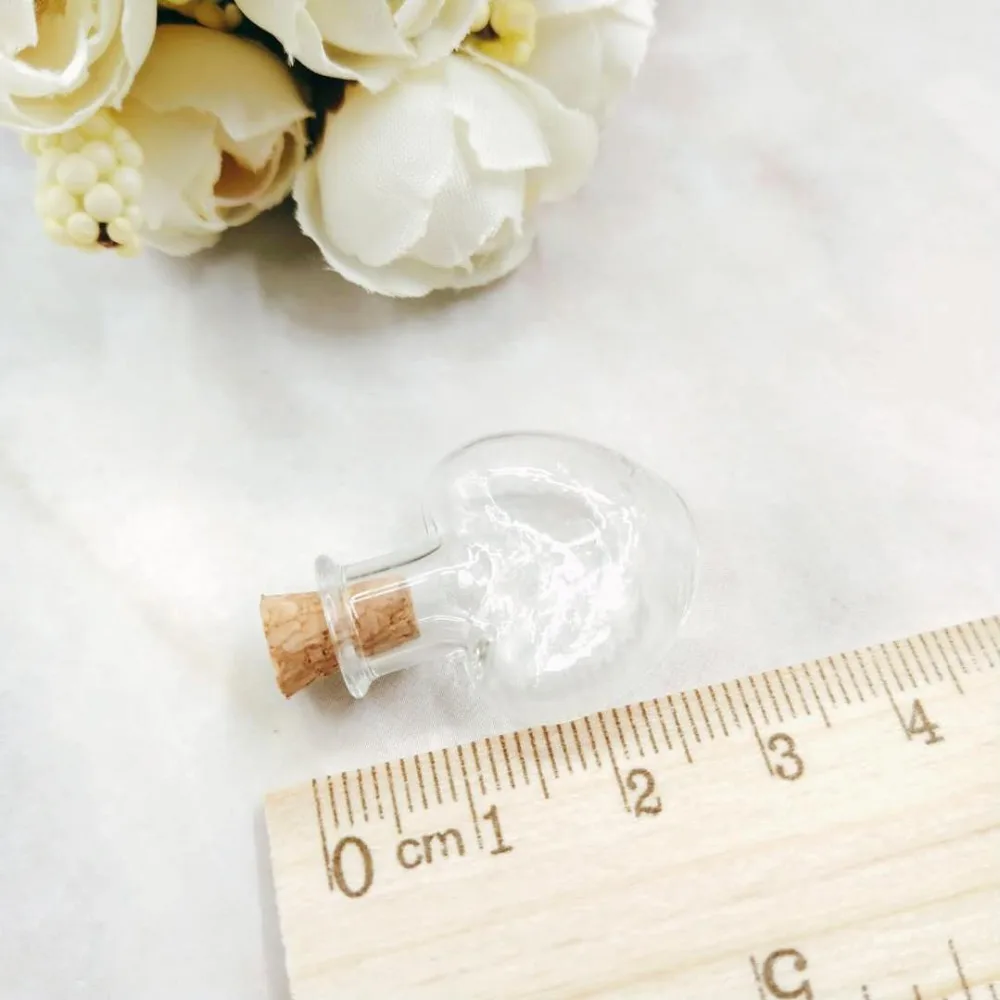 10 шт./лот прозрачная любовь сердце форма мини желание Примечание крафт