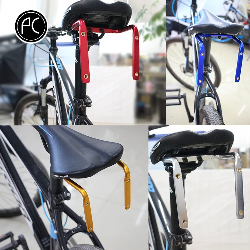 PCycling держатель для велосипедной бутылки конвертер для велосипеда алюминиевый сплав заднее крепление седло-рельс кронштейн для 2 бутылки воды Держатель клеток