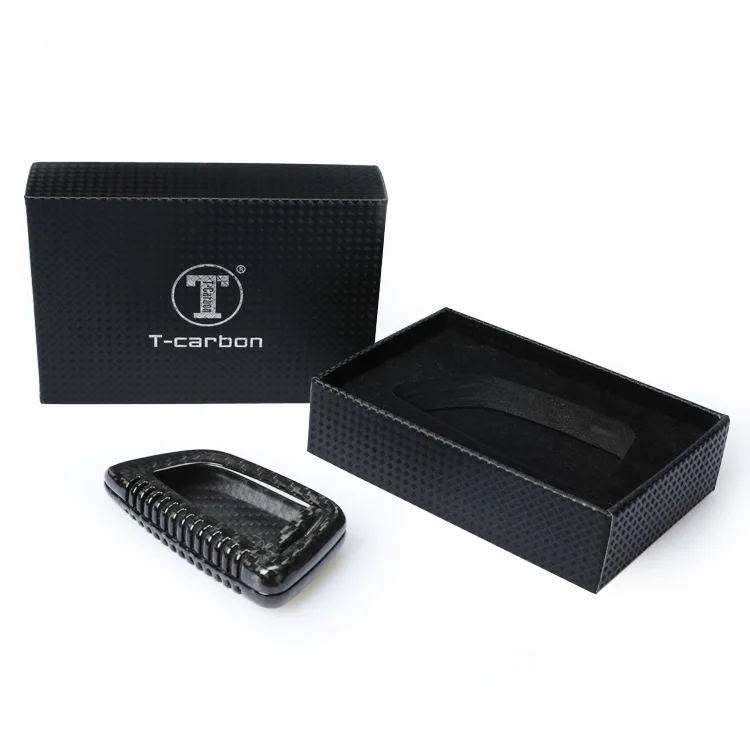 Чехол для ключей из углеродного волокна T Carbon Fiber чехол BMW X6 X5 X1 X5M X6M MPV 218i F86 F85 F48 F46 F45