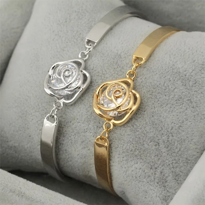 Браслеты для женщин элегантные ювелирные изделия из фианита хороший подарок