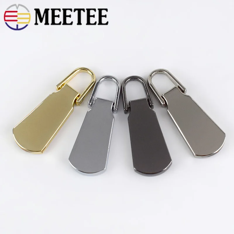 Meetee 5 шт. съемные # металлические застежки молнии для ремонта головок комплекты
