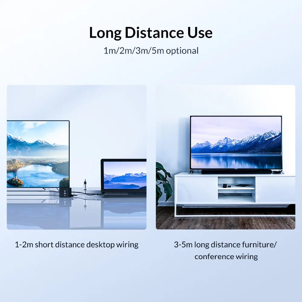 ORICO HDMI кабели 3,5 мм аудио кабель HDMI к VGA адаптер 1080P HD для Pojector Displayer компьютерный динамик настольные наушники