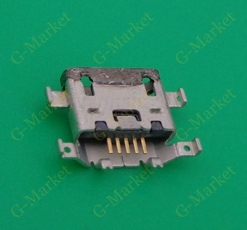 100 шт./лот для MOTO G4 Plus XT1641 XT1644 Micro mini USB разъем подключения зарядного порта 5 pin|lot lot|lot