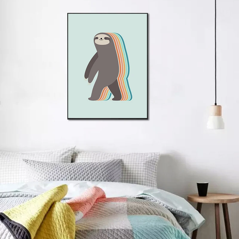 Canvas painting Pictures prints Modern home decor Quote fashion Art Poster animal Sleepwalker the wall for living room zs633 | Дом и сад