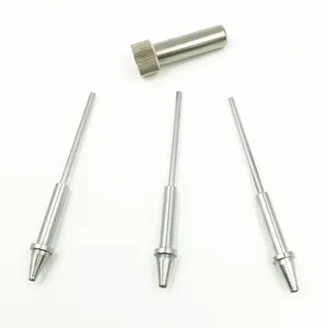 3 шт.лот 1 мм 1,5 мм 2 мм Пластиковые всасывающий сопло крышки для S-997P S-998P Электрический Оловоотсос-Ружейные аксессуары насадка с кожухом