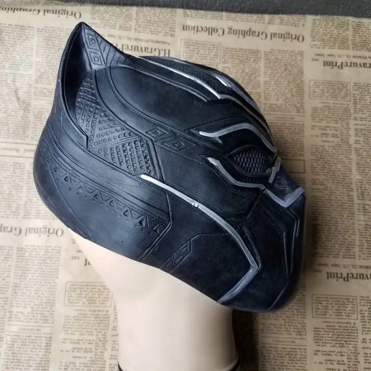 Косплей черная маска Пантеры перчатка латекс Капитан Америка 3 Marvel Civil War Hero Prop Хэллоуин костюм аксессуары