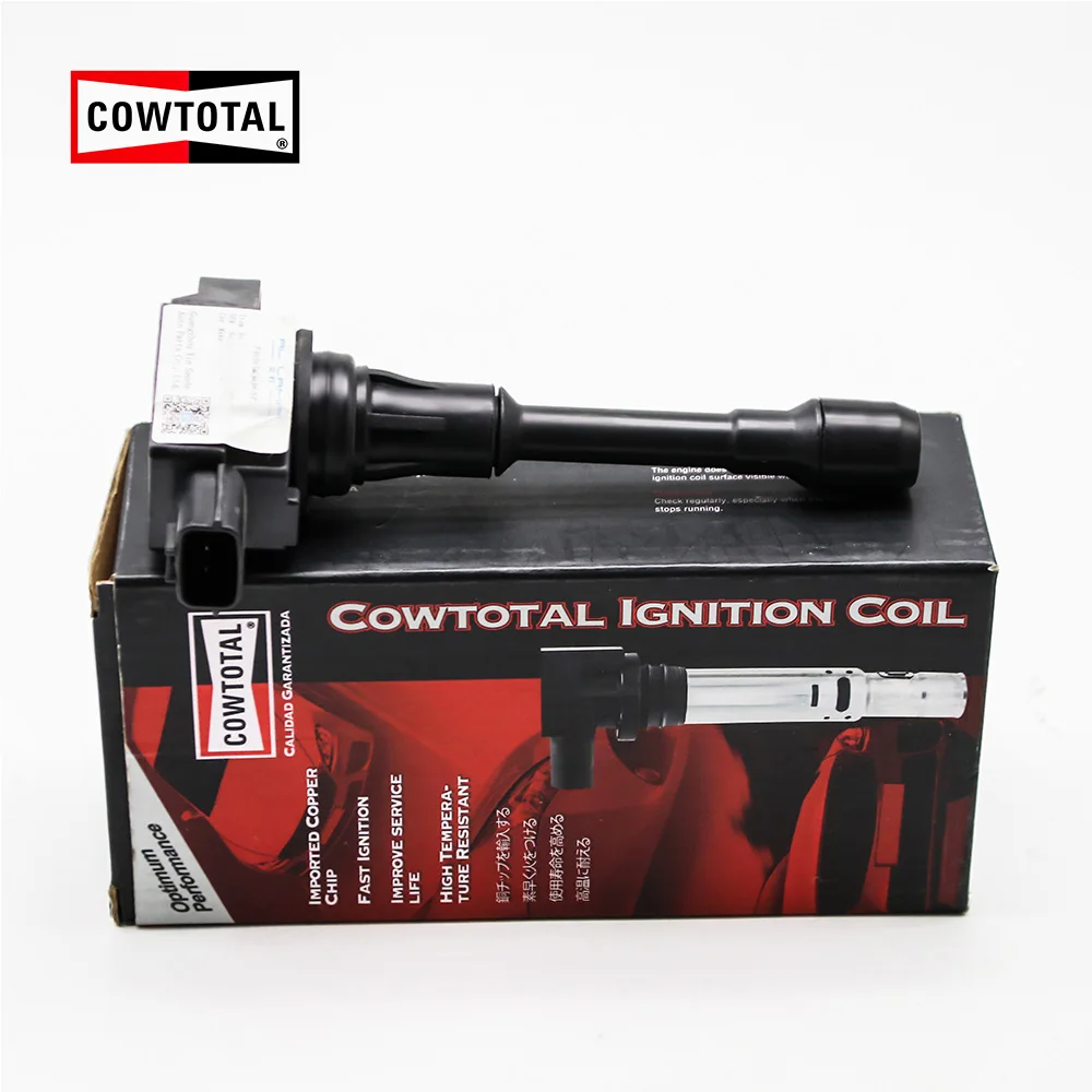 COWTOTAL Ignition Coil for Infiniti Q50 Engine Code VQ35HR VQ37HR 3.5L 3.7L OEM 22448-ED000 ( Pack of 4 ) | Автомобили и