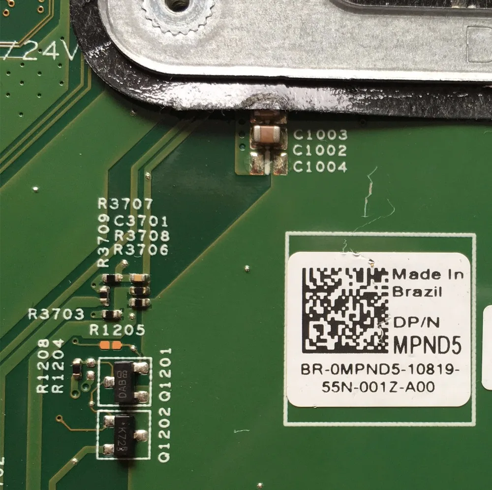 SZWXZY для DELL 3443 3543 материнская плата ноутбука с SR23Y i5-5200U 2 GHz CPU BR-0MPND5 0MPND5 MPND5 DDR3L 100%