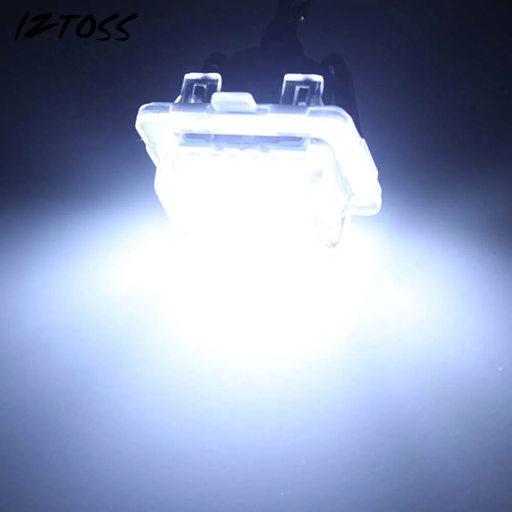 IZTOSS без ошибок 18 3528 SMD светодиодные лампы номерного знака для Mercedes-Benz W204 W212 |