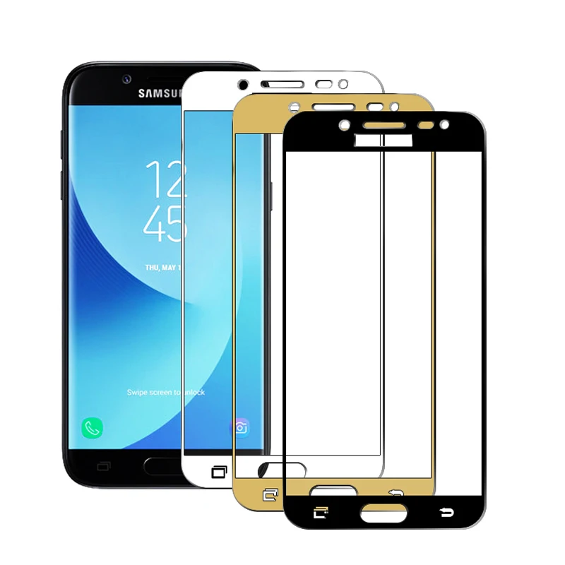 (100 шт.) Защитная пленка для экрана из закаленного стекла samsung A3 A7 A5 A8 2015 2016 2017 2018 310