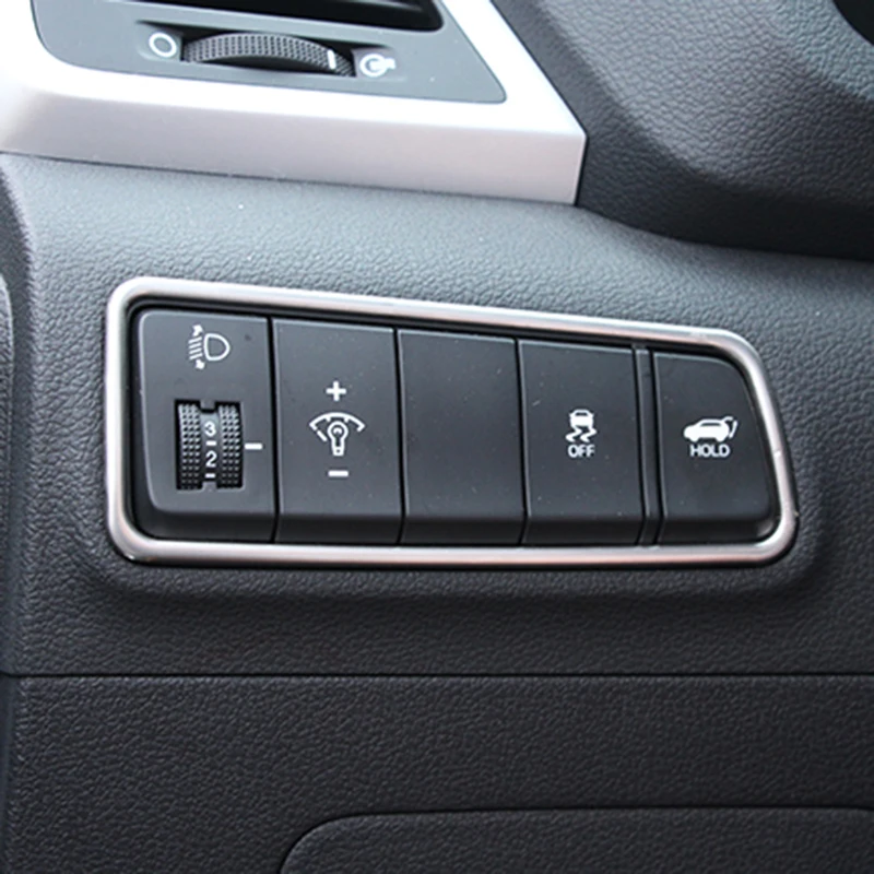 AX автомобильный Стайлинг хромированный внутренний головной светильник