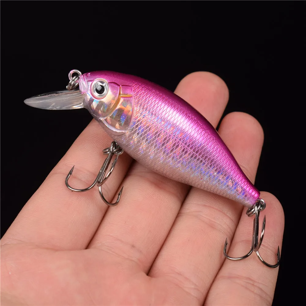 1 шт. 7 см 13 4 г рыболовная приманка 6 # крючки искусственные приманки para pesca crankbait