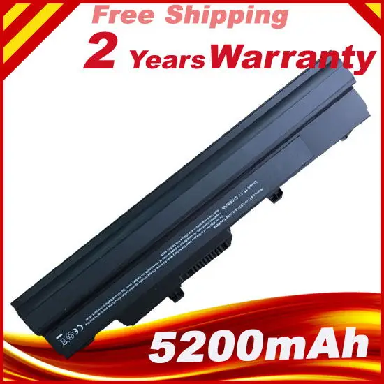 Аккумулятор 5200 мАч для MSI Wind U100 U90 U120 U123 LG X110 черный с аккумулятором зарядным