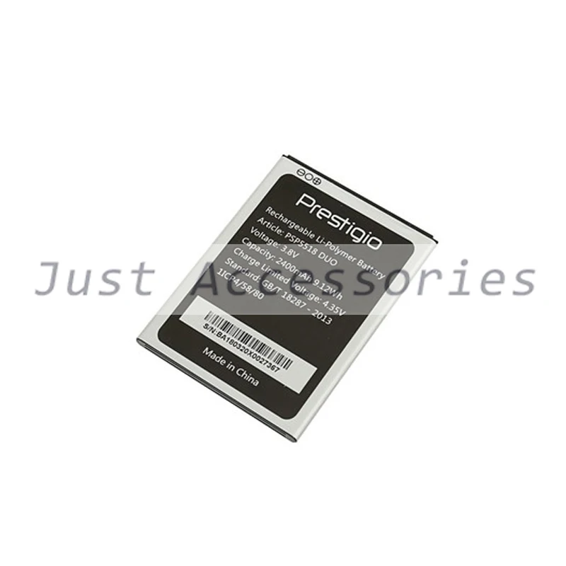 2400 мАч полимерный смартфон PSP5518DUO батареи для Prestigio Muze X5 Lte Psp 5518 PSP5518
