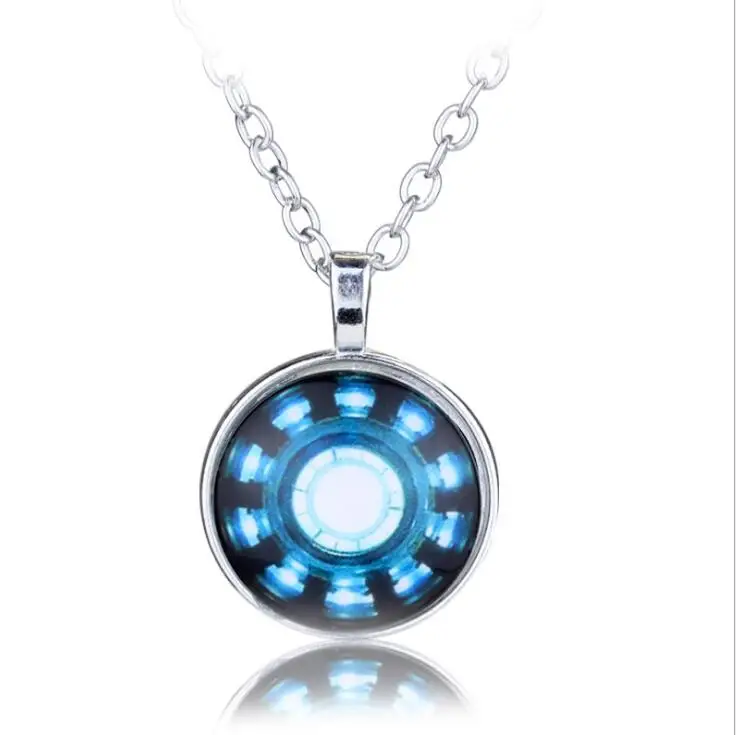Fluorescent Железный человек Marvel Мстители 4 танос кольца Капитан Америка Gauntlet bague homme anillos mujer женские ювелирные изделия с кристаллами - Цвет основного камня: Fluorescent