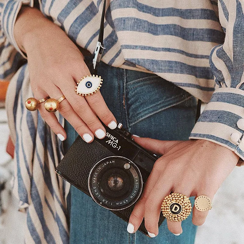 Европейские и американские новые кольца ювелирные изделия женское уличное