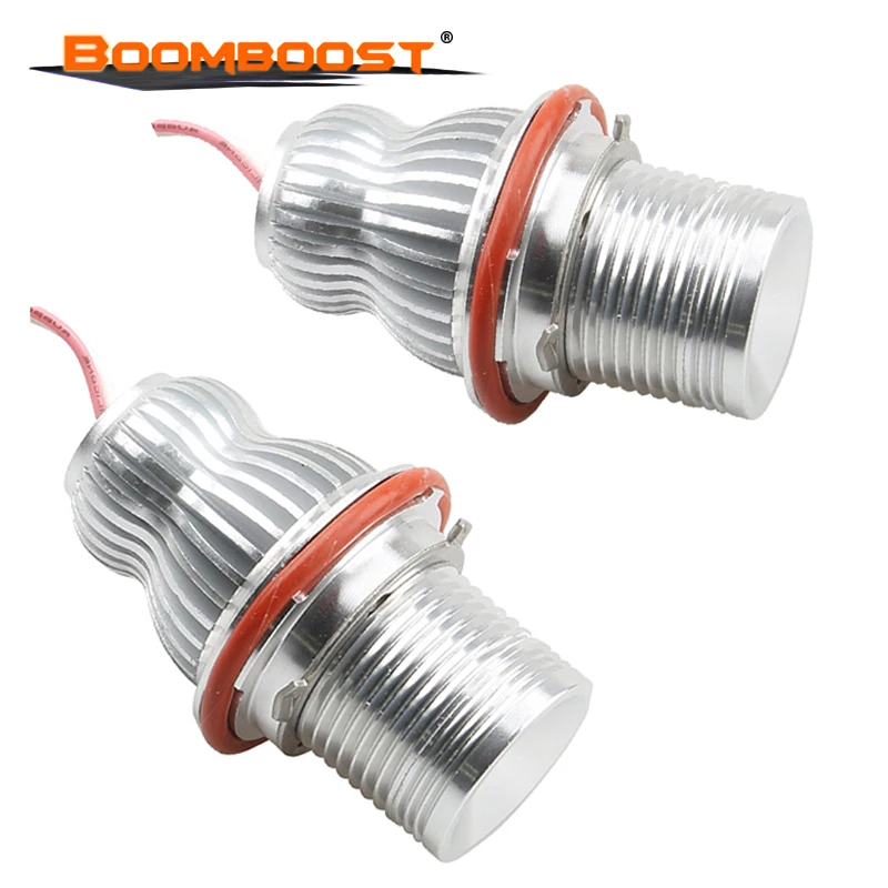 

2Pcs/Set Bulb 7000K Angel Eyes LED MARKER 10W silver CREE Chip LED Halo FOR BMW E39/E64/E60/E66/E83/E87