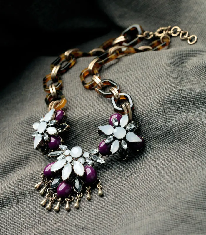 Оптовая цена Окт Винтажный стиль блестящий золотой цвет красочный цветок из