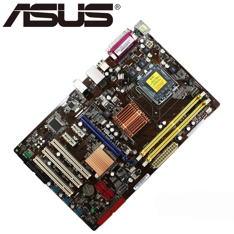 Материнская плата Asus P5QL SE для настольных ПК P43 Socket LGA 775 Q8200 Q8300 DDR2 8G ATX UEFI биос оригинальная б/у материнская плата в продаже