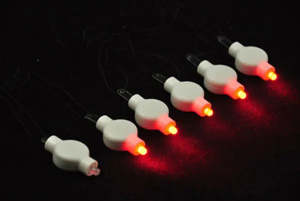 Beste Gratis Verzending 600Pcs Battery Operated Mix Kleuren Led Mini Papieren Lantaarn Licht Als Kerst Halloween Verlichting