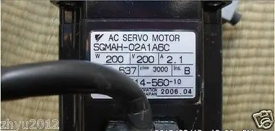 DHL/EMS 1 шт. оригинал для Yaskawa серводвигателя SGMAH 02A1A6C|motor cycle|ems chestems cl |