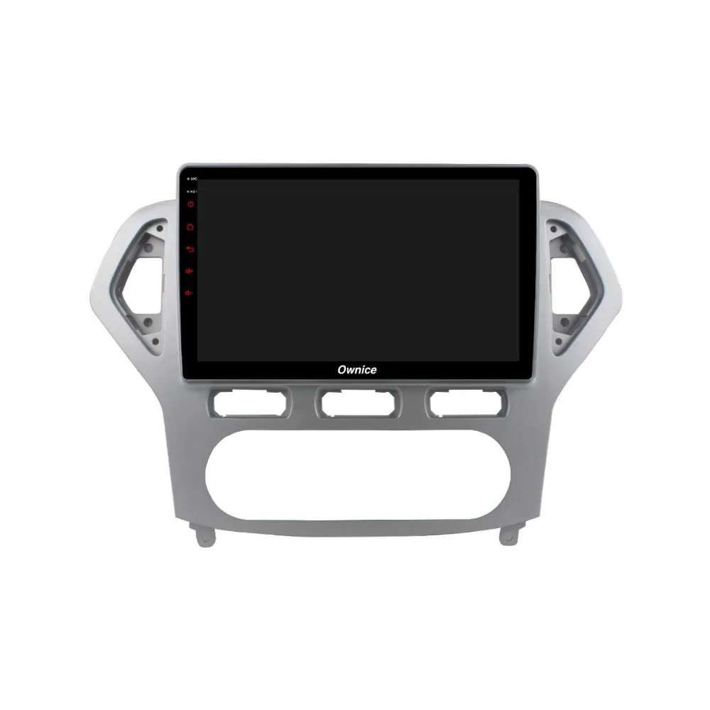 HD 10 1 дюймов Android 8 четырехъядерный 2 Гб RAM + 16 ROM автомобильный DVD-плеер для Ford Mondeo
