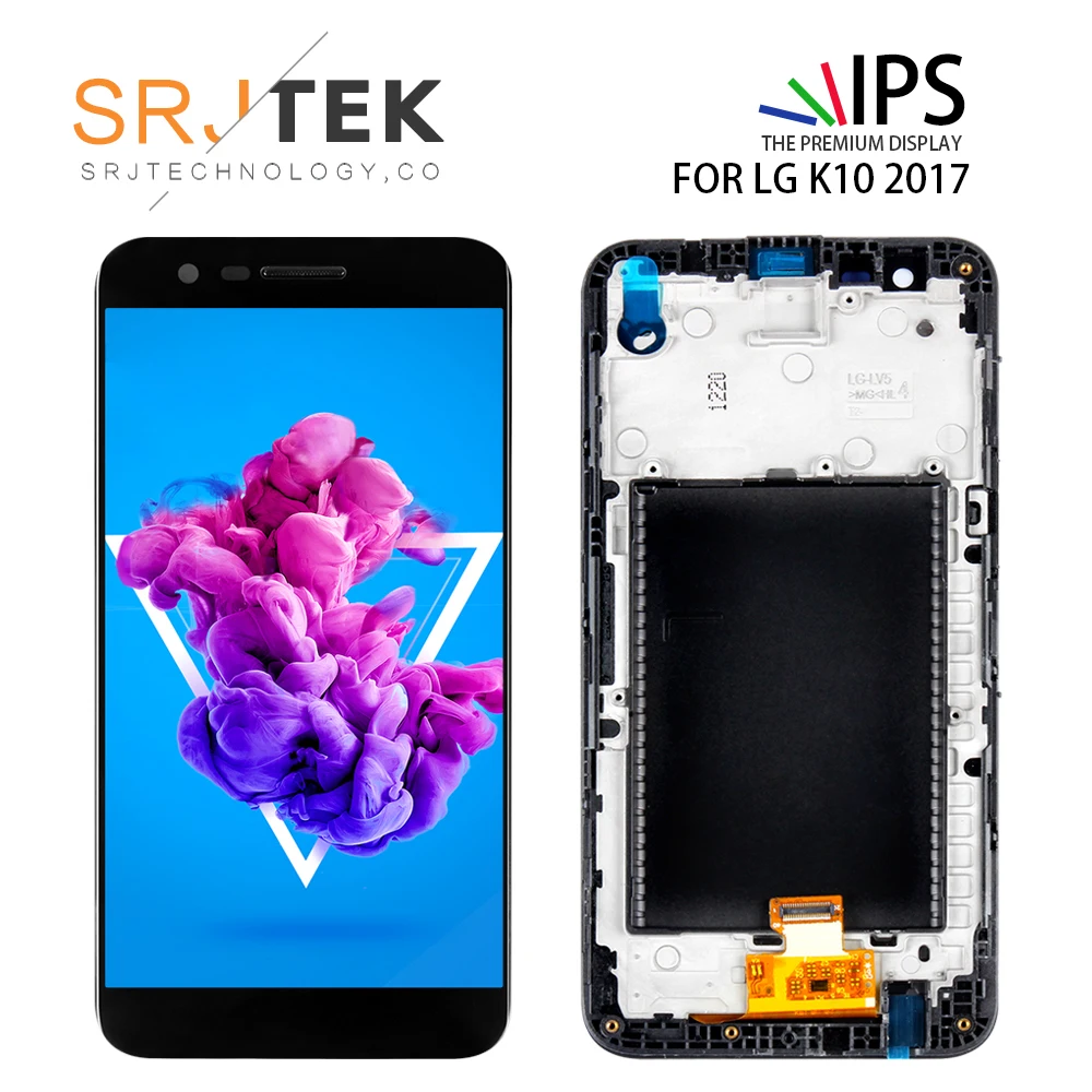 Протестированный 5 3 ''протестированный 1280x720 дисплей для LG K10 2017 ЖК-дисплей с