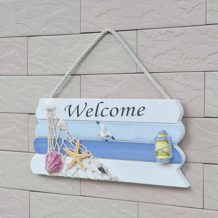 Добро Пожаловать Знак креативный пожаловать деревянные настенные Висячие с