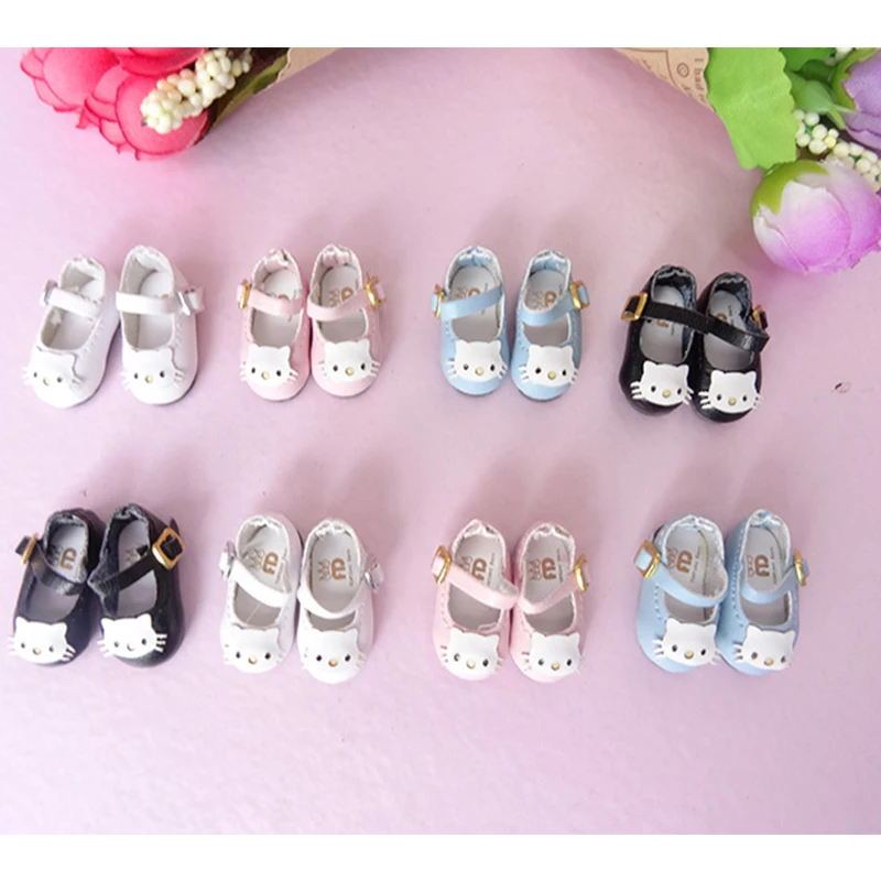 Blyth/обувь OB11; кожаная обувь для кошки; коллекция 1/8 года; BJD OB27; обувь Blyth для кукол; аксессуары; 4 цвета