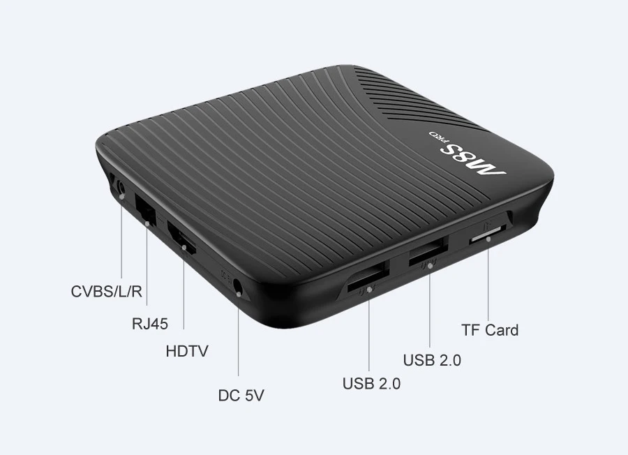 DDR4 Android tv Box Mecool M8S Pro Amlogic S912 Восьмиядерный 2 Гб 16 Гб 2,4G/5G WiFi BT 4,1 Airplay HD медиаплеер VS t95z plus s912