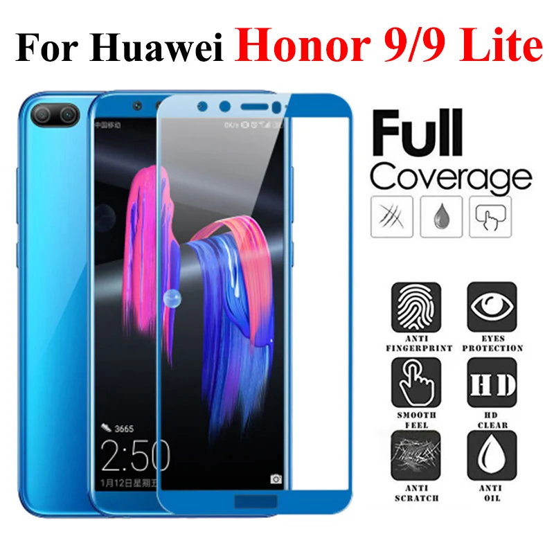 Для Honor 9 легкое стекло для Huawei Honer Lite Защитная пленка экрана Huaweii закаленное