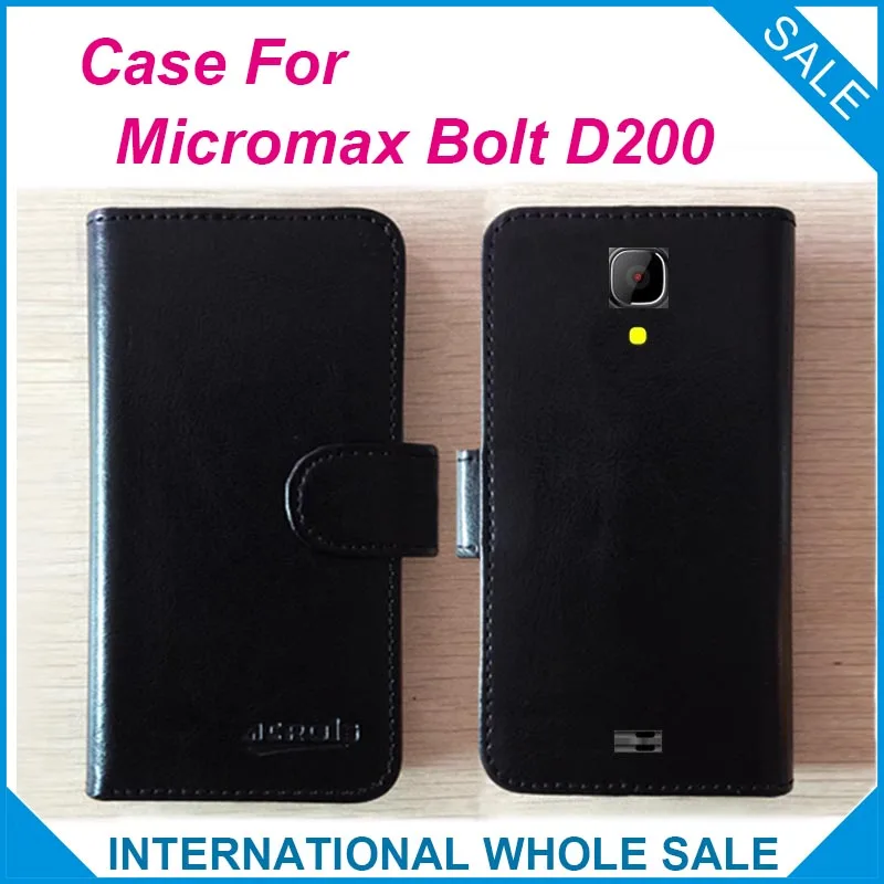 

Micromax Bolt D200 Case Factory Price High quality new style Flip Leather Cover For Micromax Bolt D200 Case tracking number