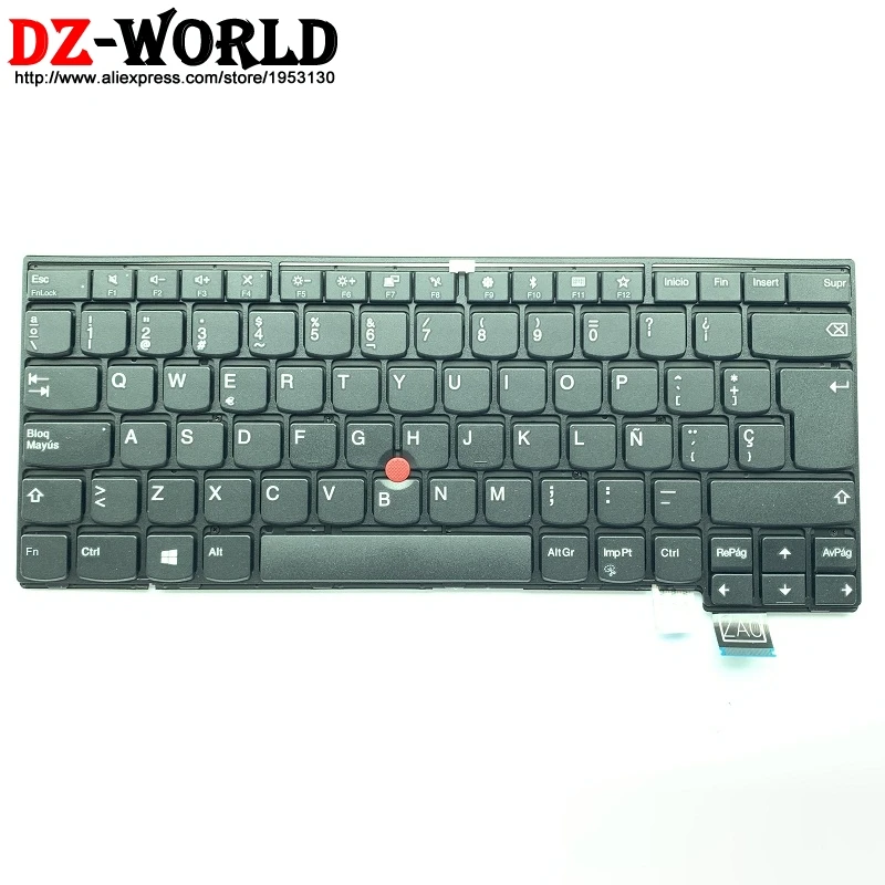 

New Original LAS ES Spanish Laptop Keyboard for Lenovo Thinkpad 13 2nd Gen2 S2 T460S T470S Teclado 01EN651 01EN610 SN20L82016