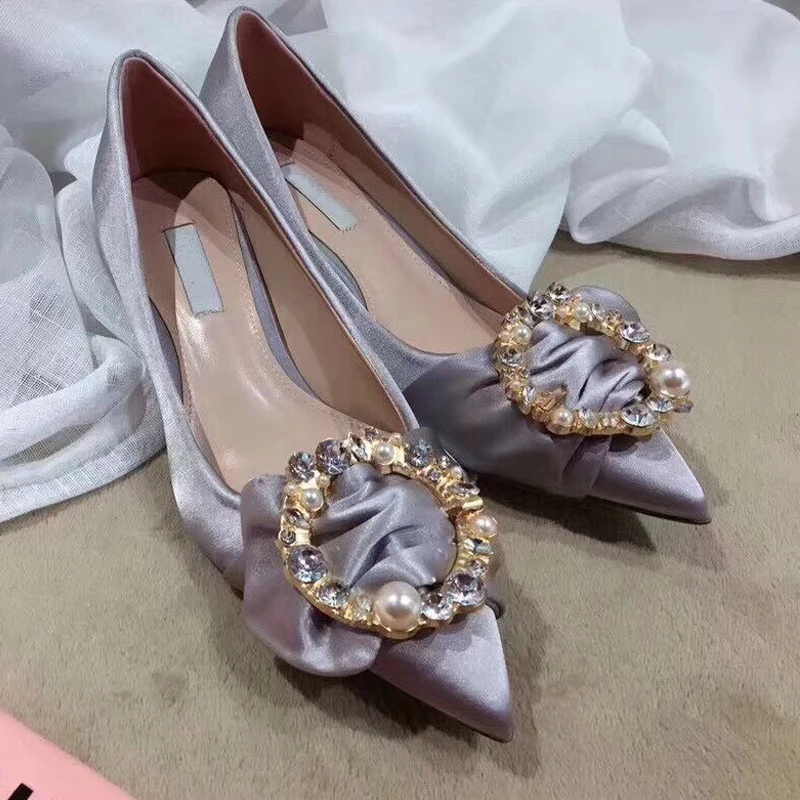 Пикантные женские летние туфли на высоком каблуке с жемчужинами; Sapatos Feminino; туфли-лодочки на шпильке; вечерние офисные женские туфли; Tacones Mujer