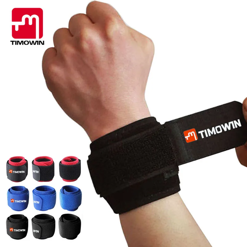 TIMOWIN 1 шт. Регулируемый компрессионный манжет для поддержки запястья руки Pulseira
