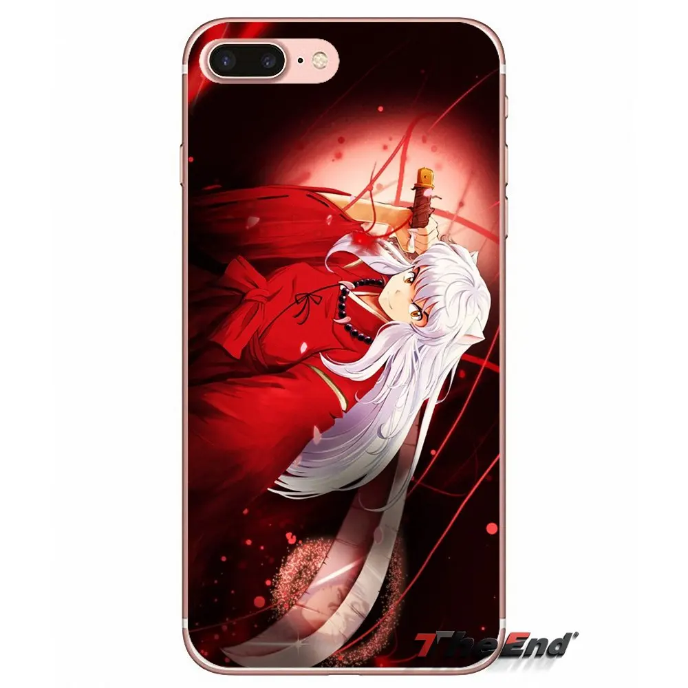 Аниме часы InuYasha Online Мягкий ТПУ чехол для HTC One M7 M8 A9 M9 M10 E9 Plus Desire 630 530 626 628 816 820 Motorola G