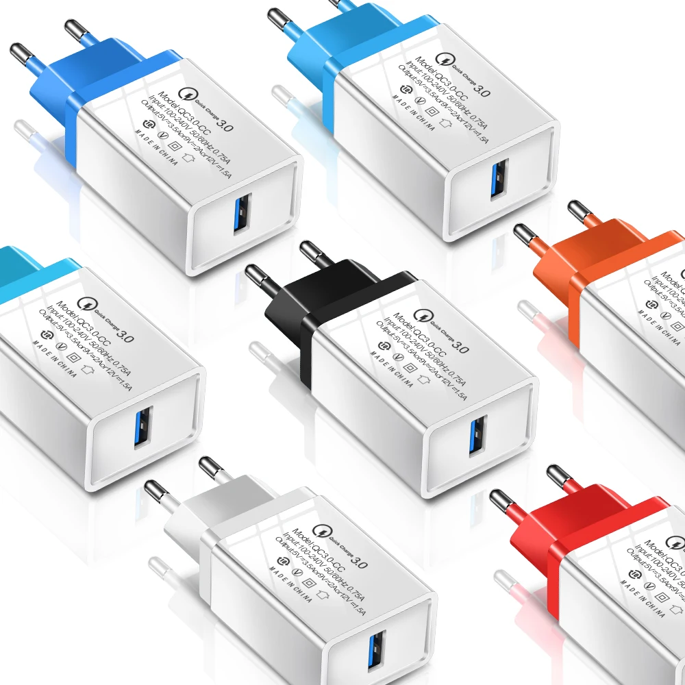Quick Charge 3.0 Fast USB Charger For Samsung Galaxy Tab S5e S4 S3 S2 A 10.1 10.5 8.0 2018 2017 2016 QC Phone | Мобильные телефоны