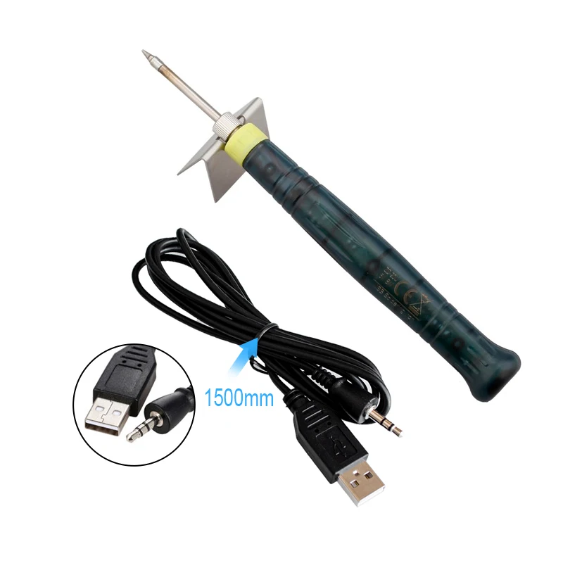 Электрический паяльник UANME с питанием от USB 1 комплект 8 Вт 5 В сварочный пистолет
