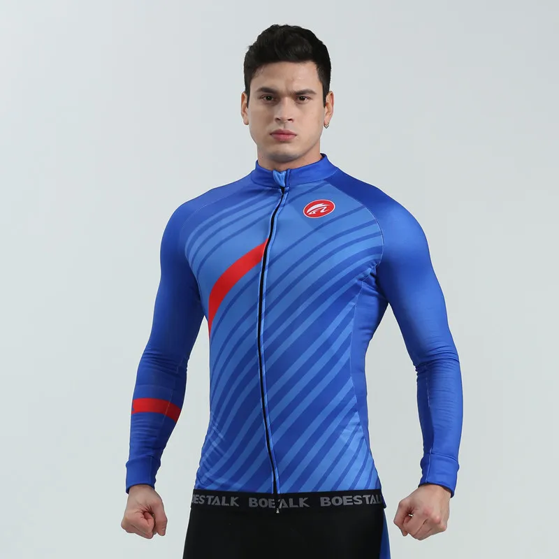 jersey 03 Зимняя кофта для велоспорта комплект классические полосатые теплые флисовые велосипед одежда триатлонный костюм boestalk велосипед купальники roupa ciclismo - Цвет: jersey 03