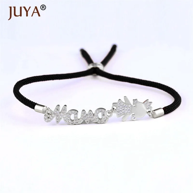JUYA DIY популярная счастливая Корона девушки мама дочь шармы Цирконий медный
